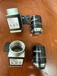 2X Basler ACA1300-75GM Gige Cameras + 8MM F/1.4 C-mount Lenses Fps Mono. Fixed Price $249.00.