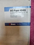 Struers Sic Paper #2400 305MM 50PCS Wet Grinding (hv -400) Plain Back. Fixed Price $109.00.