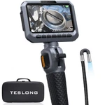 Teslong Two-way Articulating Borescope, Slim Probe, 5.0'' Mm, Gray. Fixed Price $168.52.