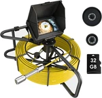 Sewer Camera 100FT, 4.3" Pipe Snake With Dvr Function, Drain Plumbing Ins. Fixed Price $466.99.