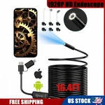 Endoscope Inspection CAMERAS,1920P Hd Borescope CAMERAS,16.4FT Semi-rigid. Fixed Price $19.99.