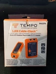 Tempo PA1574 Lan Cable Check Stp/utp Tester - Open Box. Fixed Price $23.95.