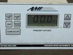 Advanced Micro Intruments Oxygen Analyzer Panel Mount 70 W/ Ac Power Supply. Fixed Price $599.95.