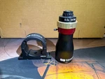 Edmund Optics 54-798 0.5X Goldtl Telecentric Lens W/ 56-025 Mount & Caps. Fixed Price $550.00.