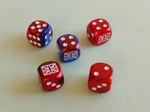 Axis & Allies England Uk Flag 5 Dice Set 16MM D6 Rpg British Union Jack Wwii New. Fixed Price $10.39.