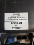 Brunson Sentinel Model 271 OT202257 Optical Tooling Collimator. Fixed Price $820.00.