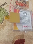 Thorlabs PFSQ10-03-M03 X25.4MM Gold Coated Metallic Mirror (brand New). Fixed Price $16.98.