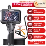 Ancel AN302 6.5MM Dual Camera Hd Endoscope With 7 Led Lights Car Inspection Tool. Fixed Price $139.49.