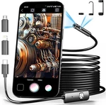 Dual Lens Endoscope Camera With Light Borescope Inspection 16.5FT. Fixed Price $24.08.
