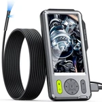 Dual Lens Endoscope Borescope, Teslong 5'' Hd Snake Inspection Camera Black. Fixed Price $221.99.