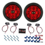 T45 Led Tail Light Kit, High Visibility Stop Turn And Grommet Mount. Fixed Price $59.26.