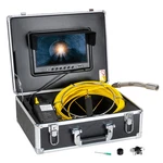 164FT Hd Sewer Camera With Light, 9" Monitor, Waterproof, 12 Led, Dvr. Fixed Price $761.99.
