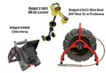 Ridgid 200' Mini Reel Non-sl W/TS(63633) Seektech SR-20 (21893) CS6XVERSA(64968). Fixed Price $15707.96.