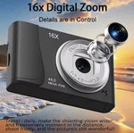 Retro Ccd 24 Million Pixels Camcorder 4K Digital 16X Zoom Compact Cameras. Fixed Price $34.99.