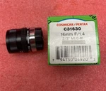 Cosmicar/pentax C31630 16MM F/1.4 Lens. Fixed Price $229.99.
