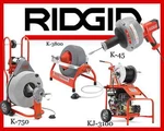 Ridgid K-750 (42007)K-3800 (53117) K-45-1(36013) KJ-3100(37413). Fixed Price $16200.46.