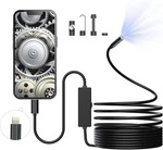 Endoscope Camera With Light, 1920P Hd Borescope 8 Adjustable Led Black. Fixed Price $17.30.
