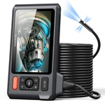 50FT Endoscope Camera With Light: Triple Lens 5" Ips Screen Sewer Inspection. Fixed Price $187.13.