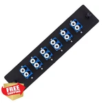 Vfltool 6 Duplex Lc Adapters 12 Port Fiber Patch Panel Upc Sm/mm. Fixed Price $27.99.