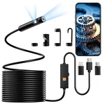 Endoscope Camera With Light, Dual-lens 1920P Hd Borescope Tools Wit... Fast Ship. Fixed Price $31.99.