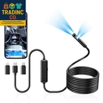 Endoscope Camera With Light, Dual-lens 1920P Hd Borescope 8 Adjustable Led. Fixed Price $37.99.