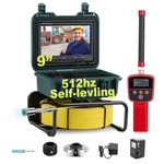 Sewer Camera With Locator, 9" Hd Screen, 100FT Waterproof For Pipe Inspection. Fixed Price $1166.99.