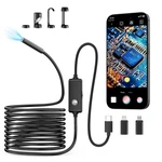 Endoscope Camera With LIGHT,1920P Hd Borescope 8 Adjustable Led Lights, .... Fixed Price $42.81.
