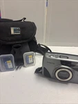 Halina Ansco Silhouette Zoom Point & Shoot Camera, 28-52MM Lense Af Untested. Fixed Price $8.00.