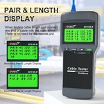 Noyafa NF-8108M Network Cable Tester Wire Length With Remote Units. Fixed Price $52.95.