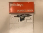 New Mitutoyo 350-712-30 0-1" .00005" .001MM Digimatic Micrometer Head &battery. Fixed Price $180.00.