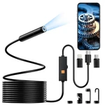 Endoscope Camera With Light, 1920P Hd Borescope Tools 8 Adjustable Led L.... Fixed Price $42.81.
