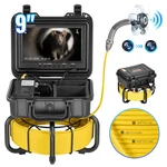 Vevor 9" Sewer Camera 98 FT/30M Self-leveling Pipe Inspection Hd Screen. Fixed Price $409.90.