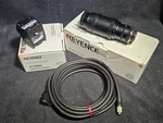 Keyence CA--H2100C 16 Speed Megapixels Camera With F2.8 Lens And Cable. Fixed Price $1450.00.