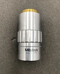 Mitutoyo 378-801 Plan Apo Objective Lens 2X 0.055, F=200. Fixed Price $315.00.