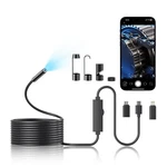 Endoscope Camera With Light, 1920P Hd Borescope 8 Adjus... Fast Ship. Fixed Price $30.99.