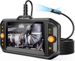 Teslong Dual Lens Endoscope Mechanic Borescope Inspection Camera Flexible 16.5FT. Fixed Price $59.99.