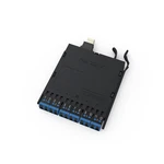 Corning ECM-UM12-04-89G Fiber Lc Duplex Mtp Connector Module (OS2). Fixed Price $695.00.
