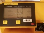 3M Photodyne 2260XFX Dual Wavelength Test Set - Powers On. Fixed Price $879.00.