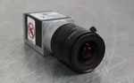 Basler ACA1300-60GCAMZ Industrial Color Gige Camera With Lens. Fixed Price $499.99.