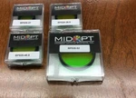BP525-25.5 27 35.5 40.5 58 Midwest Optical Midopt Green Bandpass Filter. Fixed Price $24.99.