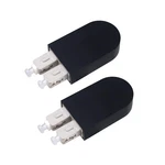 Fyboptwu 2 Pcs Sc Fiber Optic Loopback Adapter Tester Multimode Upc Loop.... Fixed Price $23.16.